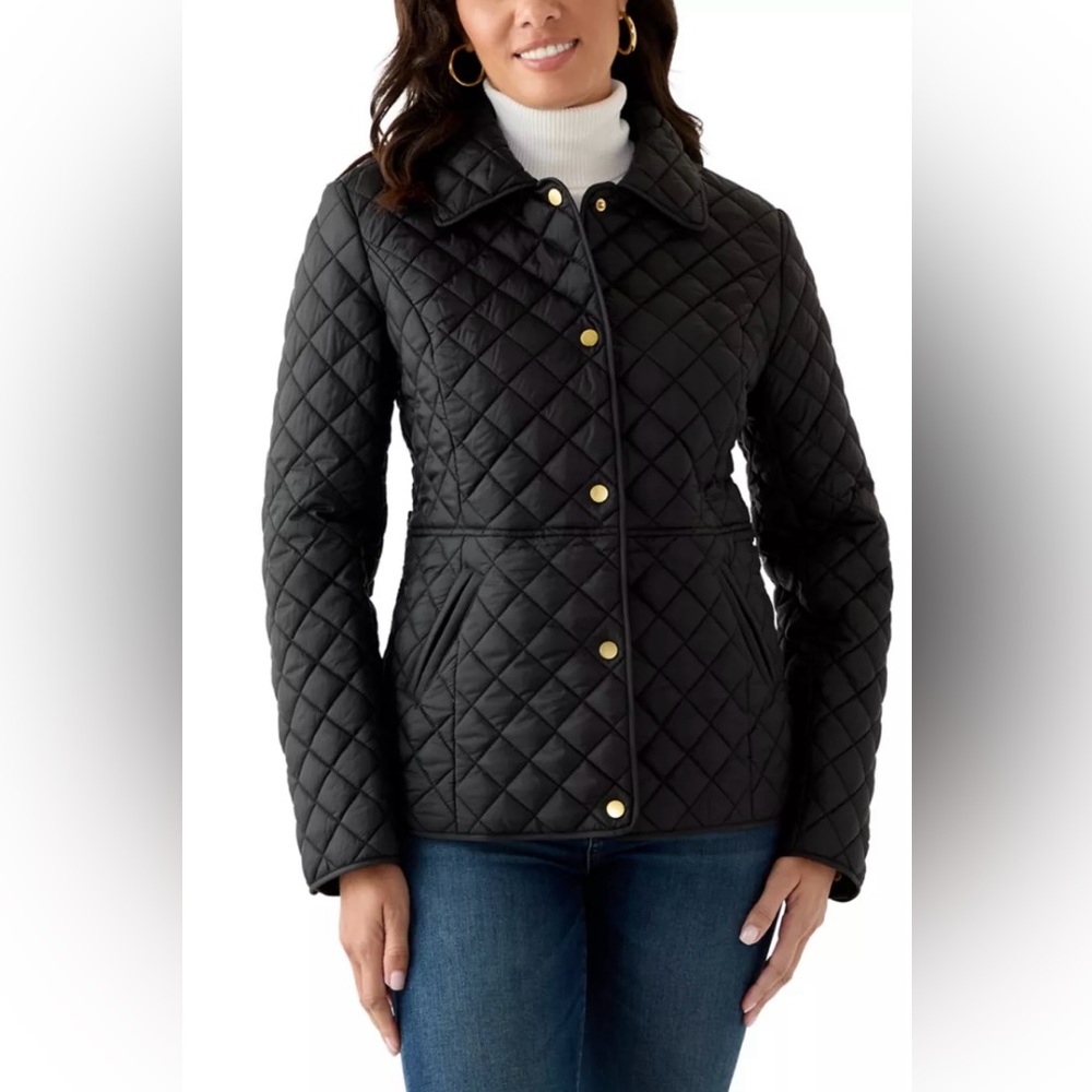 Ralph Lauren Black Quilted Puffer Jacket NWT 🖤